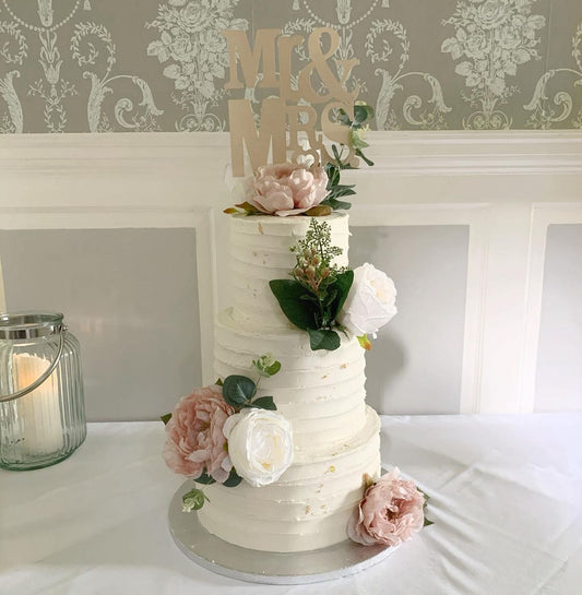 3 Tier. Wedding Cake