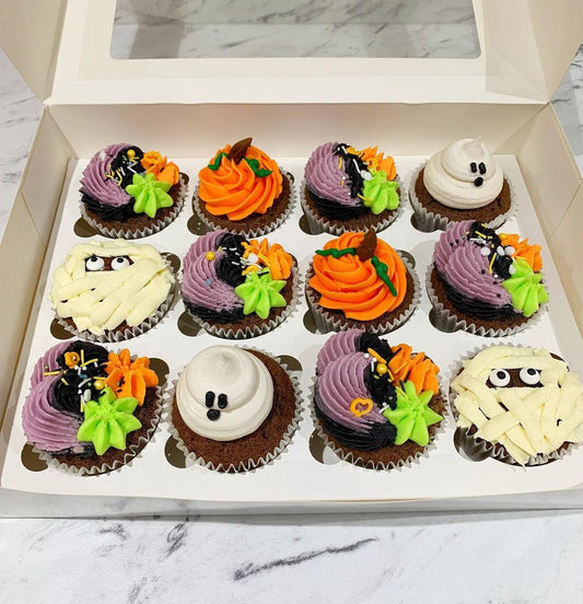 Halloween Cupcake Box