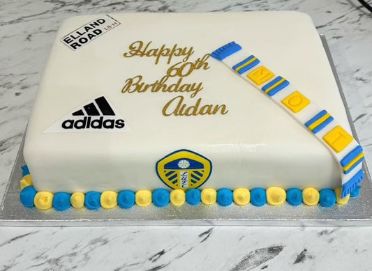 Leeds United Tray Bake